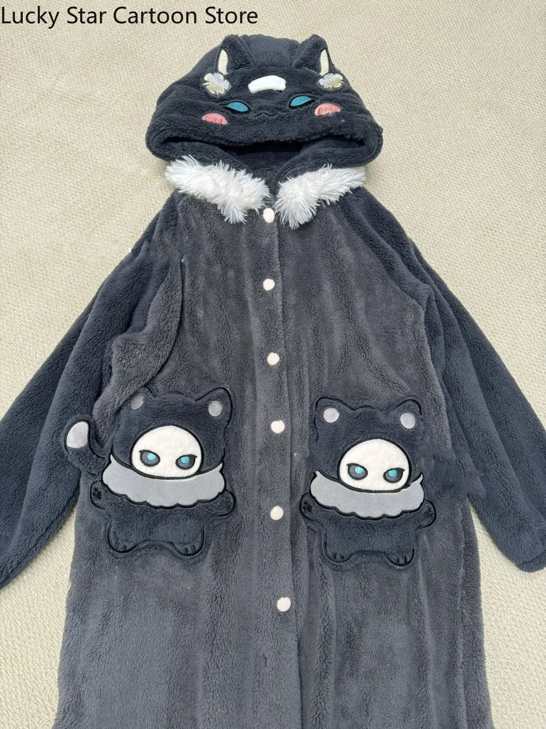 لعبة الهوية الخامس إيما وودز لوكا بالسا إيثاكوا مايك مورتون أنيمي تأثيري حلي الشتاء مقنعين ثوب النوم مجموعة هالوين المشجعين هدية