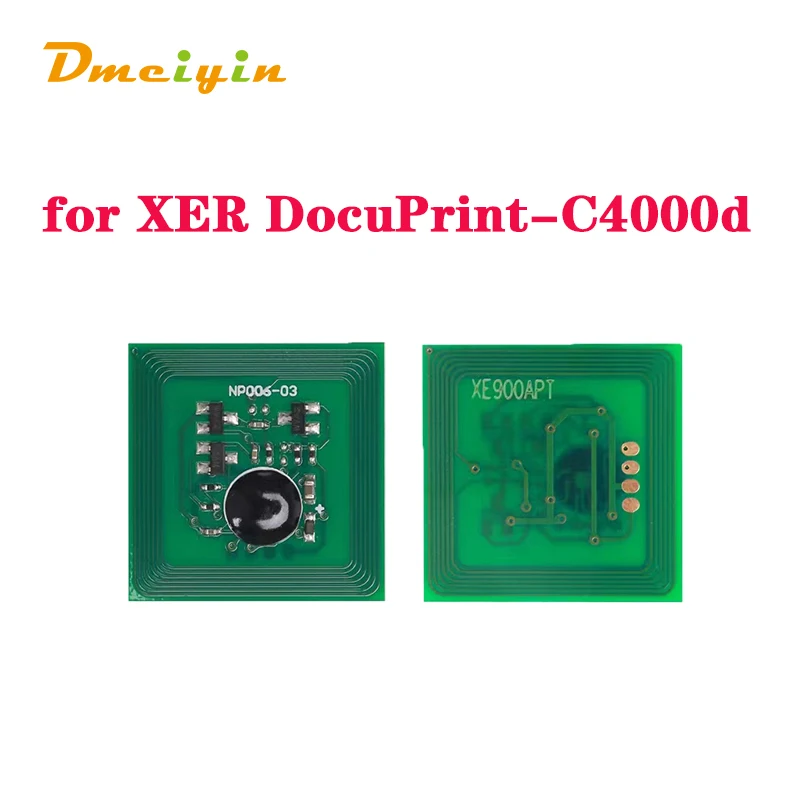 لزيروكس DocuPrint-C4000d CT350988 طبل رقاقة و CT202054/CT202055/CT202056/CT202057 KCMY لون الحبر رقاقة JP الإصدار