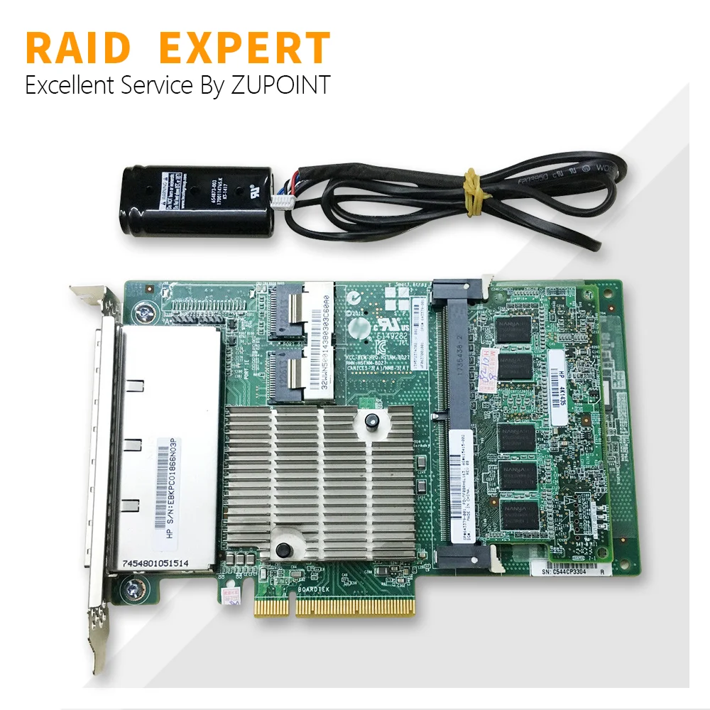 ZUPOINT Smart Array P822/2GB FBWC 6GB RAID Controller Card SAS SATA muslimpci E RAID Expander Card