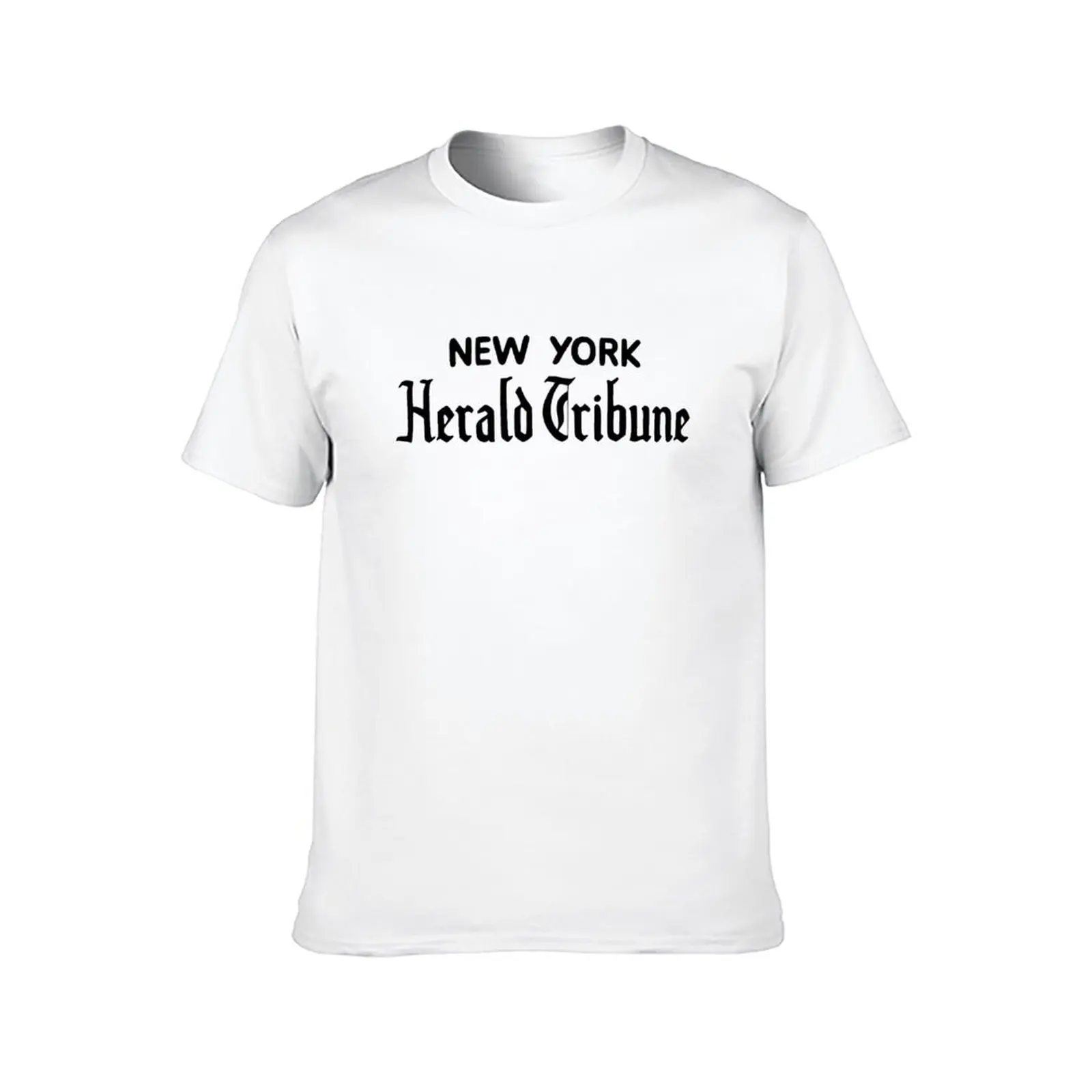 new york herald tribune T-Shirt aesthetic clothes sweat shirt tops mens graphic t-shirts funny