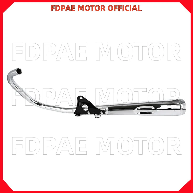 Muffler Exhaust Pipe for Wuyang Honda Cg125 Wh125-3