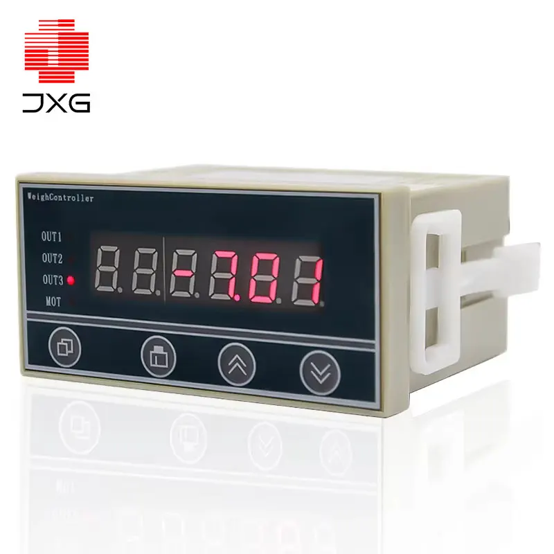 Industrial Load Cell Display Instrument 4-20mA 0-10V RS485 3 Relay Output High Precision for Pressure/Force Sensors