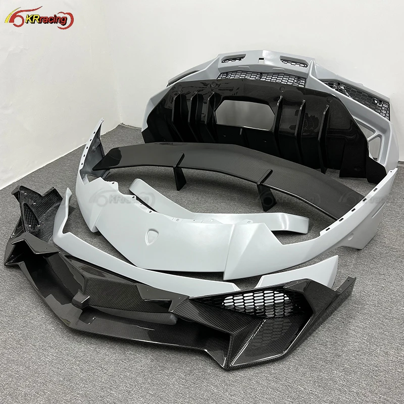 LP750 SV Style Half Dry Carbon Fiber Body Kit For Lambo Aventador LP700 LP720 2011-2015