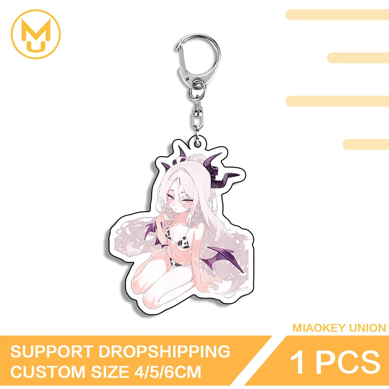 Blue Archive Sexy Sorasaki Hina Waifu Acrylic Keyring Ingenious Hot Selling Creative Props Personality Amusing Accessories