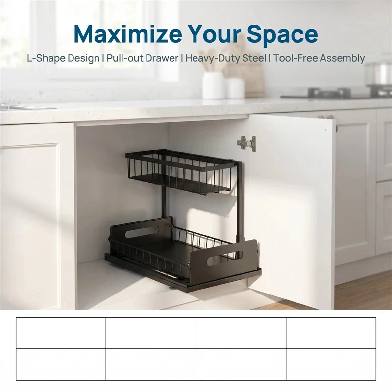 Thumbnail 4 - #9 Cheapest Under-Sink Cabinet Storage Racks Deals You Can Get
