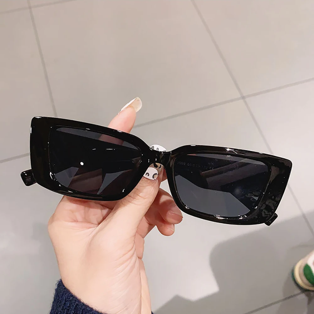 

Retro Women'S Fashion Square Sunglasses UV400 Protective Retro Leopard Shades For Cycling Summer Beach Must-have