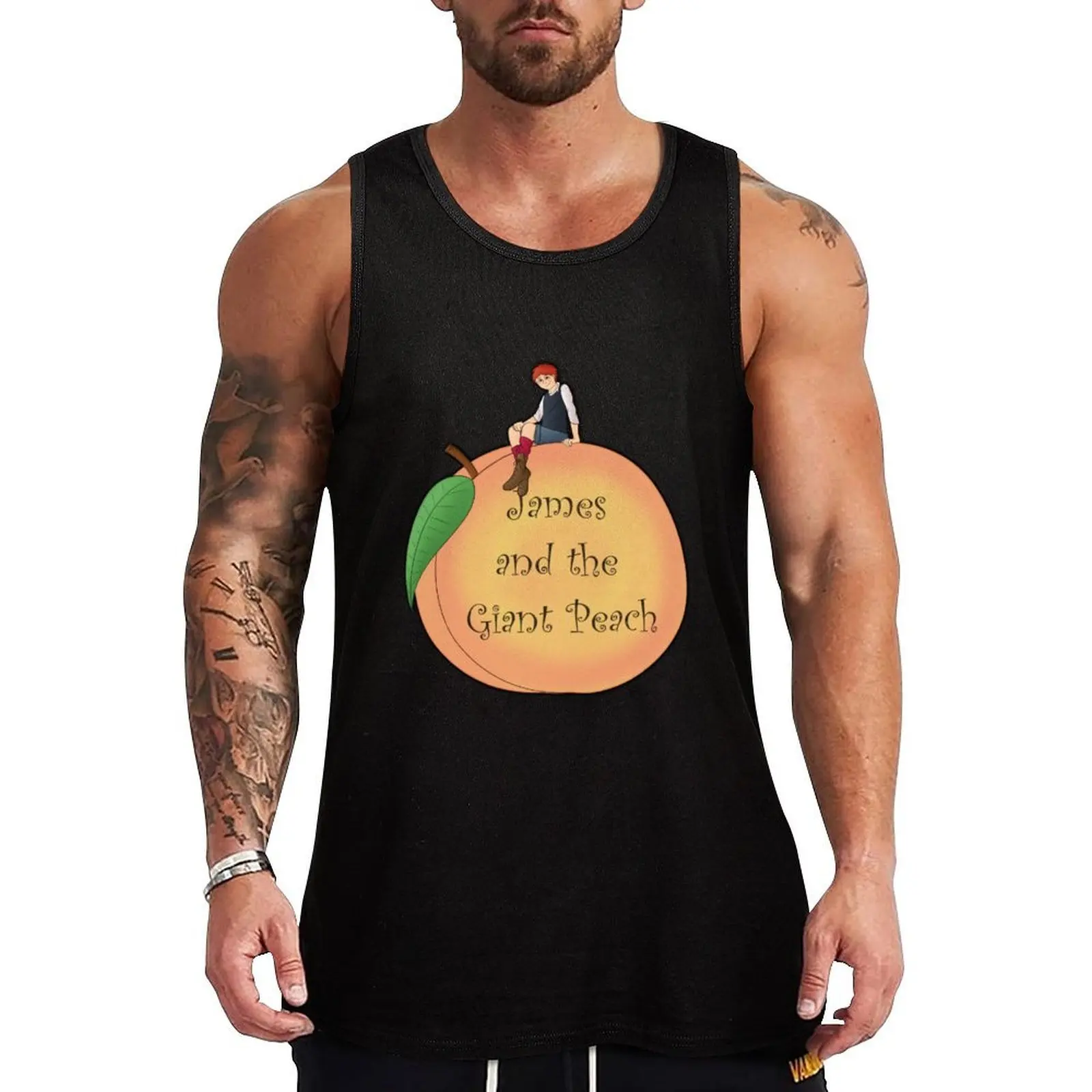 

James and the Giant Peach Tank Top t shirt Men's gym articles t shirts