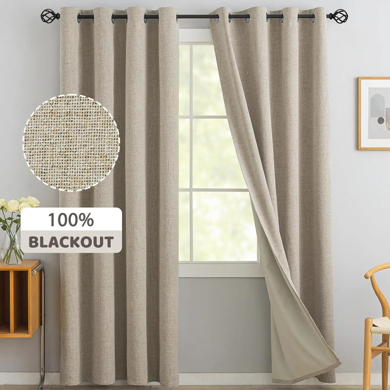 

350cm Height Custom Made 100% Blackout Living Room Window Curtains Bedroom Curtains Drapes Solid Color Kitchen Curtain