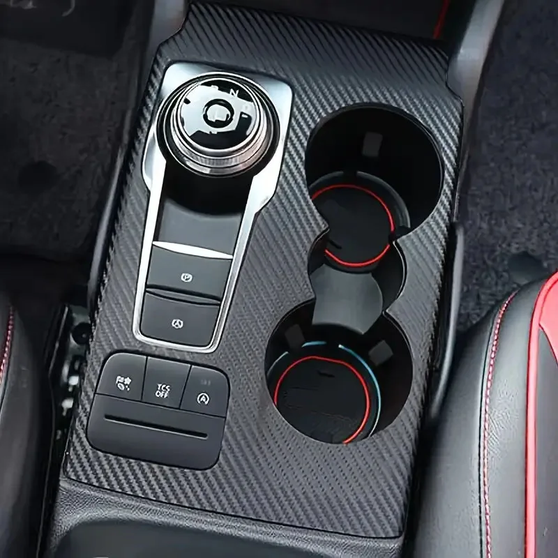 

Car-Styling Carbon Fiber Car Interior Center Console Color Change Molding Sticker Decals For Ford For Focus 2019-2020