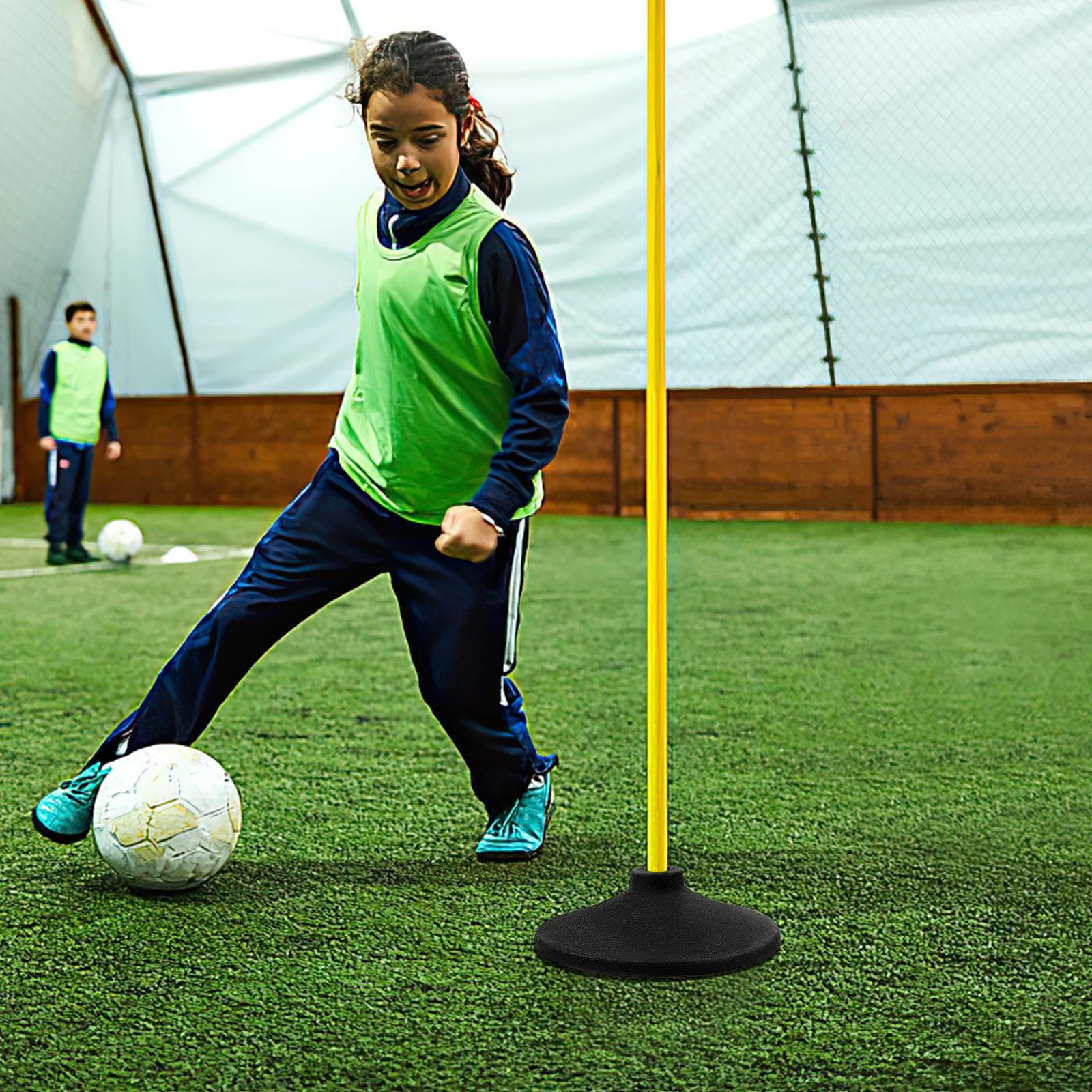 

Basketball Training Basketball Sports Training Base 1kg Rubber Weighted Soccer Agility Equipment Portable Obstacle