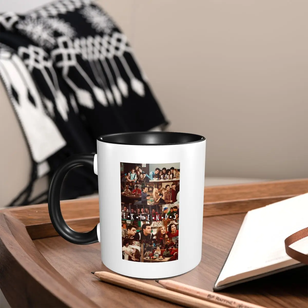 Classic Friends TV Programs Mug Funny Ceramic Coffee Cups Tea Mugs Milk Cup Drinkware Gift for Woman Man
