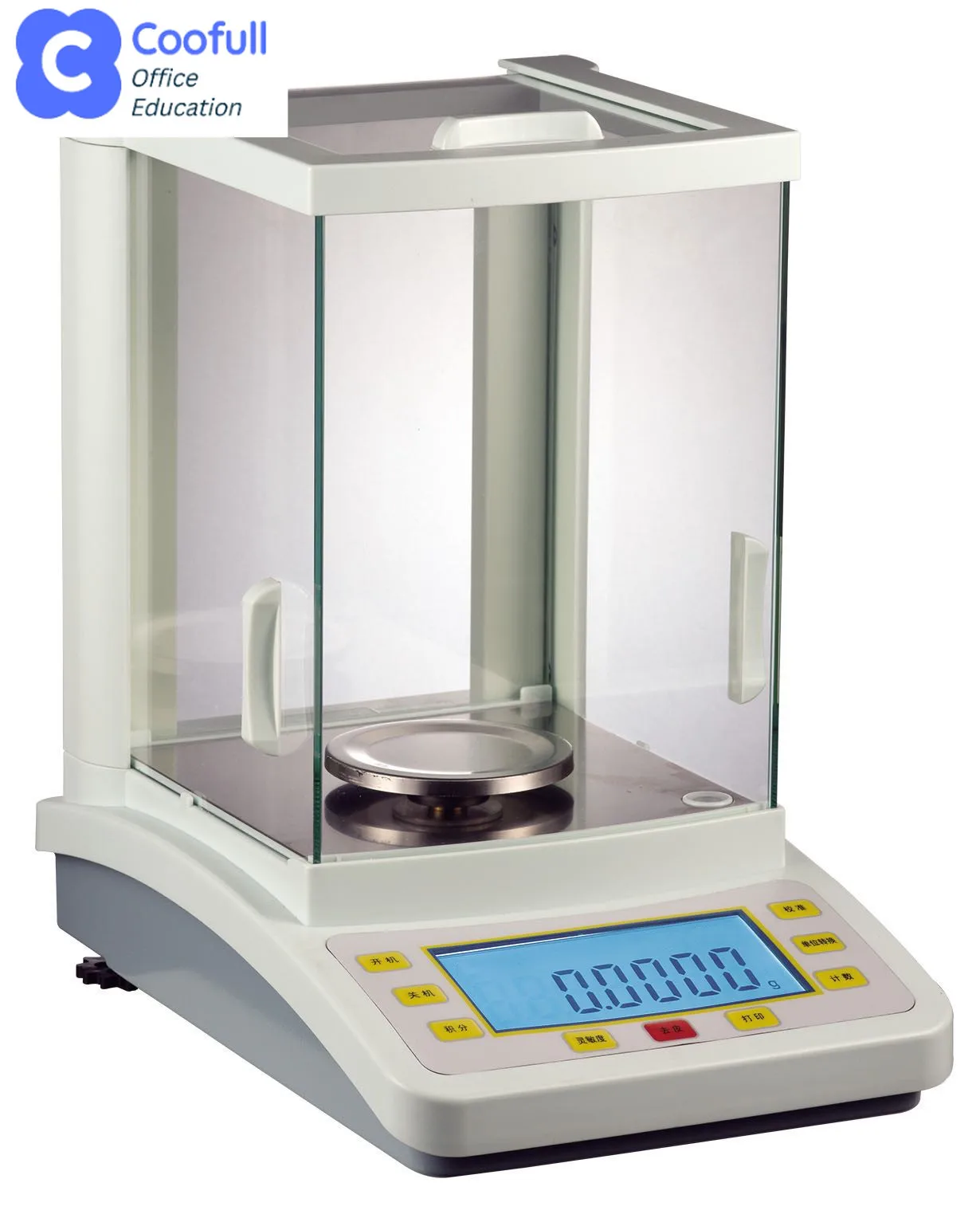Coofull High Precision Automatically Inside Calibration Electronic Analytical Balance 0.0001g Laboratory