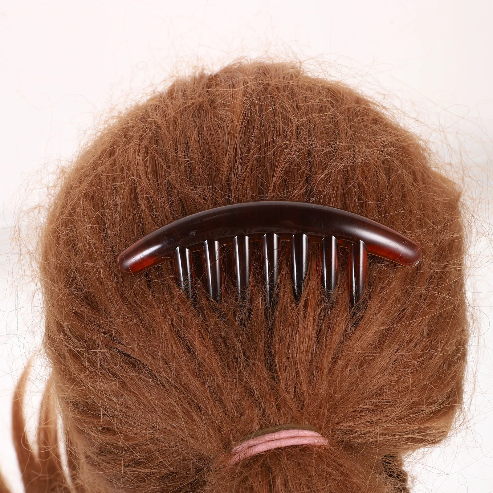 

10pcs Acrylic Long Tooth Insert Combs For Women Girls Hair Side Comb Elegant Daily Use Portable Mix