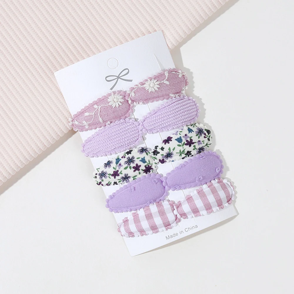 10 Stück Mini Stoff-Wassertropfen-Haarspangen für Kinder, Babys und Mädchen, Tägliche Party-Dekoration, Haarclips, Mädchen-Haaraccessoires, Geschenke – Detail 11