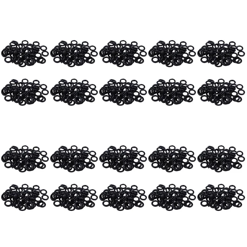 

B03C-1000 Pieces Black Nitrile Rubber O Ring Seals Washers 12 Mm X 2,5 Mm X 7 Mm