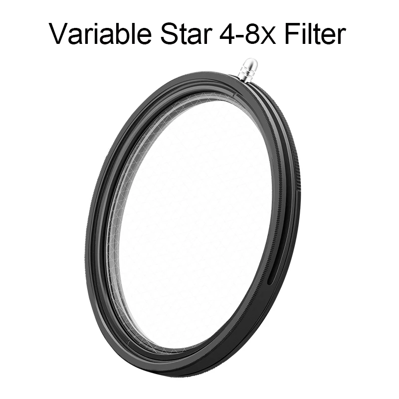 Variable Star FX Filter +4 To +8 Starburst Optical Glass Lens Filter