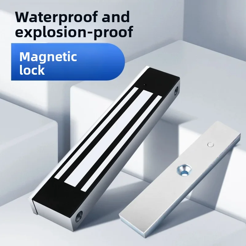 KOB Electromagnetic Lock Explosion Proof Magnetic Lock 280/250kg Waterproof Signal Feedback Stainless Steel Access Lock