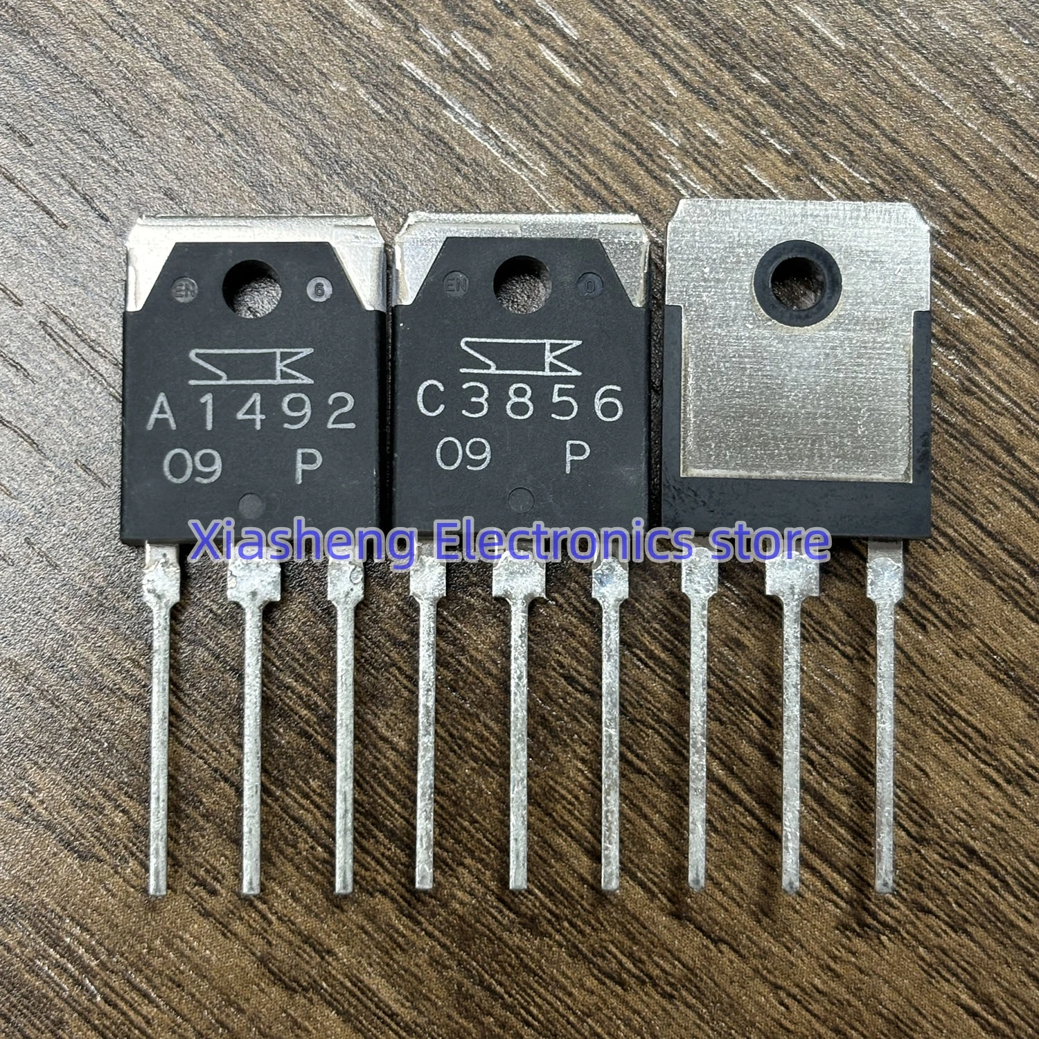 

New Original 2Pairs 2SA1492 A1492 + 2SC3856 C3856 TO-3P Audio Amplifier Transistor In Stock