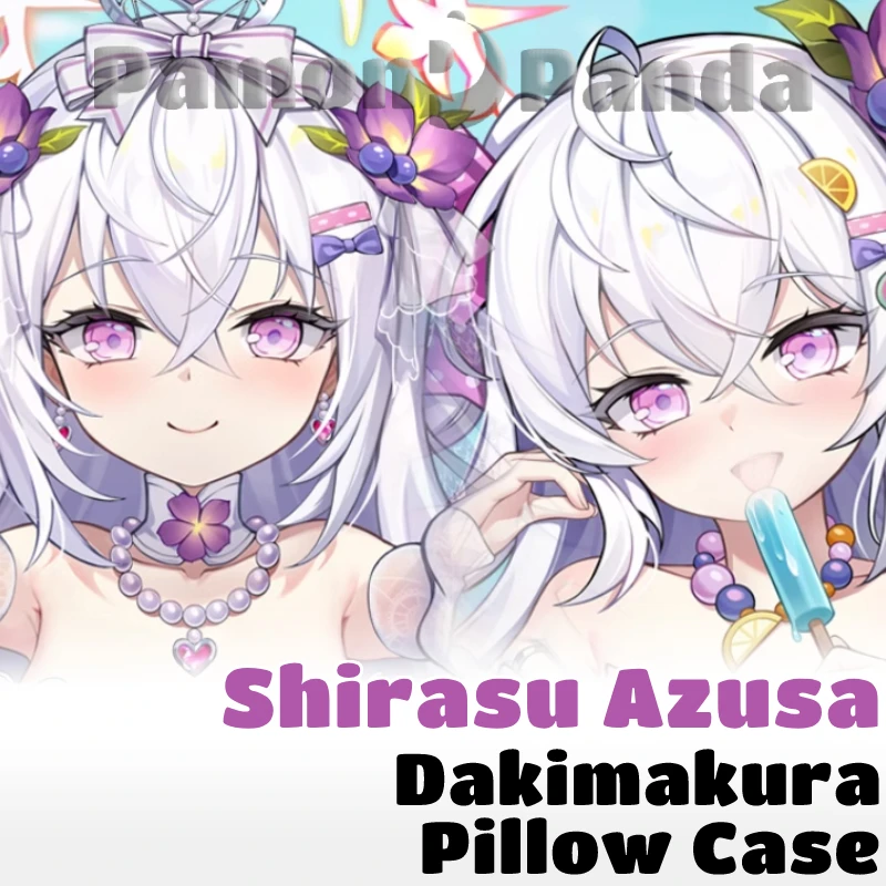 

Shirasu Azusa Dakimakura Blue Archive Sexy Pillow Case Hugging Full Body Cushion Cover Otaku Pillowcase Bedding Decor Home Gift