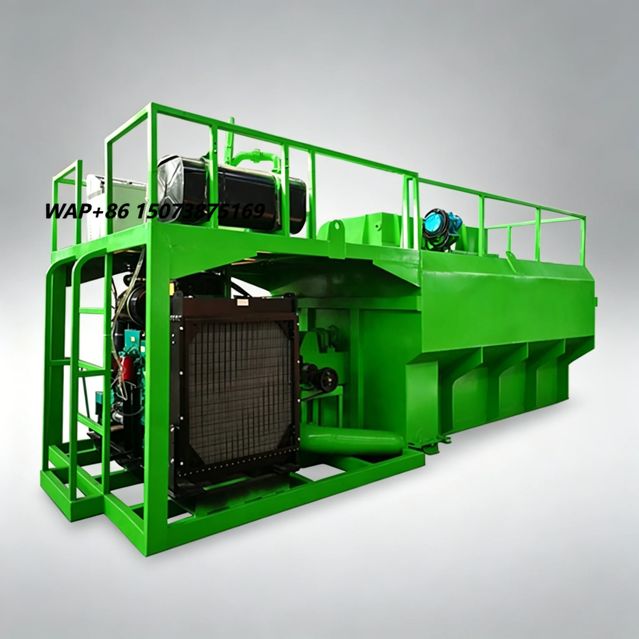 Stable Operation Hydroseeding Sprayer Machine for Turf Sprinkling Mountain Eco Projects