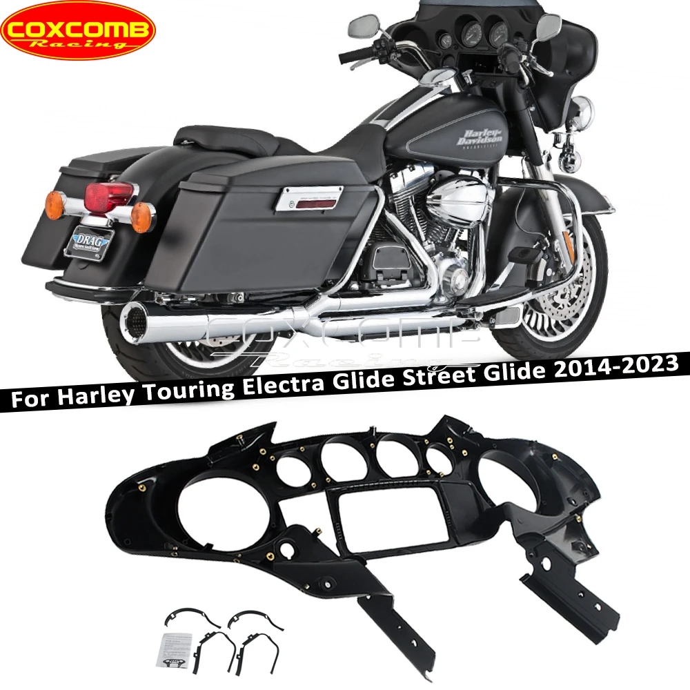 Front Inner Speedometer Cover Motorcycle Cowl Fairing For Harley Touring FLHT FLHTCU FLHTCUL FLHTK FLHTKL FLHX FLHXS 2013-2024