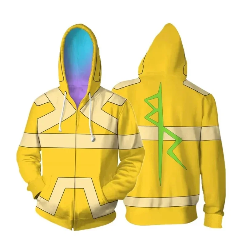 (#^.^#) 2026 New Anime Game Edgerunners David Cosplay Costume Cool Zip Jacket, Cyberpunk 3D Digital Print →_→LOOK ME - view 6