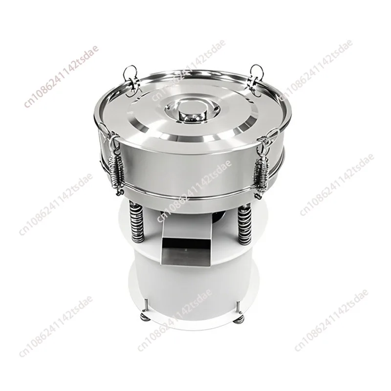 Stainless Steel Electric Vibrating Sieve, Automatic Shaker for Powder & Liquid Filtration