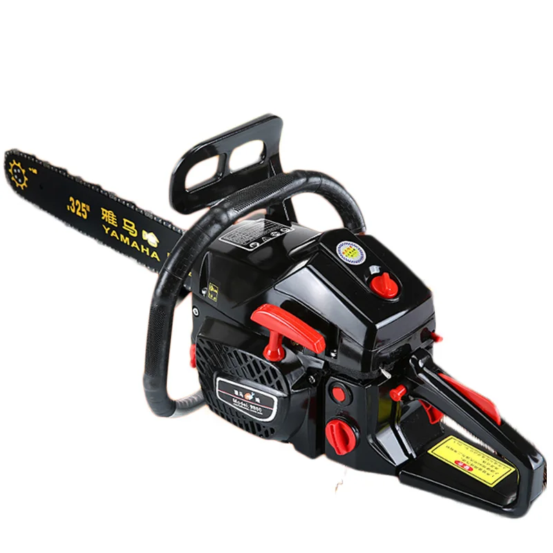 High Power Petrol Saw Hand Held Chain Saw Cutting Wood Machine Oil Logging Saw Machine Garden Tools