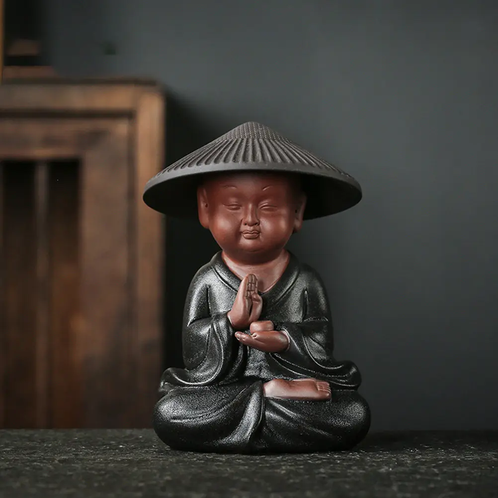 

Керамический инфузор-фильтр для чая ручной работы в виде фигурки, украшение для чайной церемонии