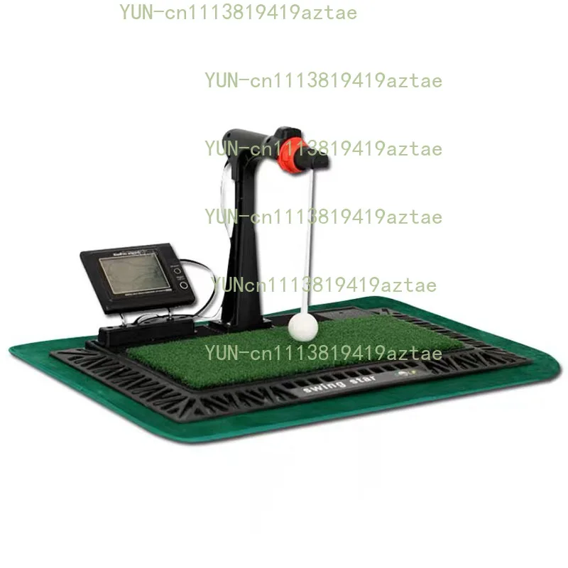 Indoor Digital Golf Swing Exerciser Trainer Elite with English Panel And Auxiliary Voice Swing Practice Club for Golfers