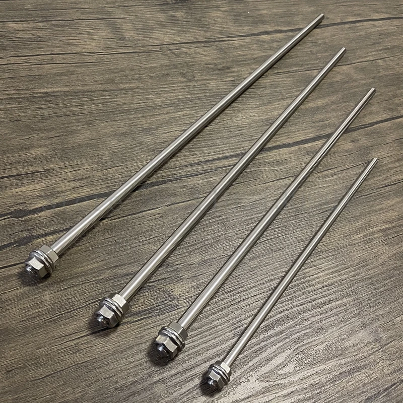 1pc Stainless Steel Mixing Rod SUS304 Stirring Shaft for Agitating Dispersing Machine Stirrier Laboratory Equipment Parts