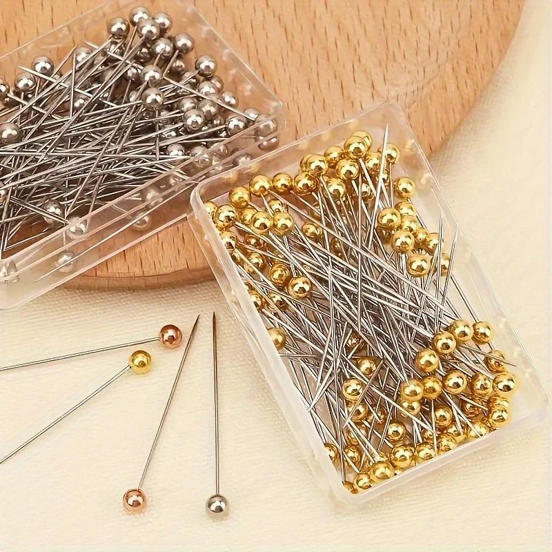 100/box Positioning pins for clothing cutting/cross stitch/DIY handmade positioning marks Quilting pins for tailors, jewelry DI