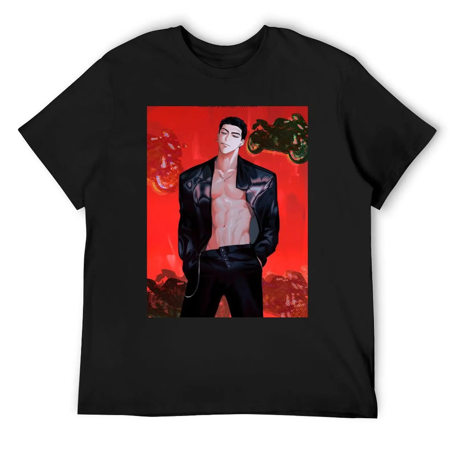 

Jin Cheong Woo Under the Green Light T-Shirt sports fans cotton graphic tees anime mens designer clothes