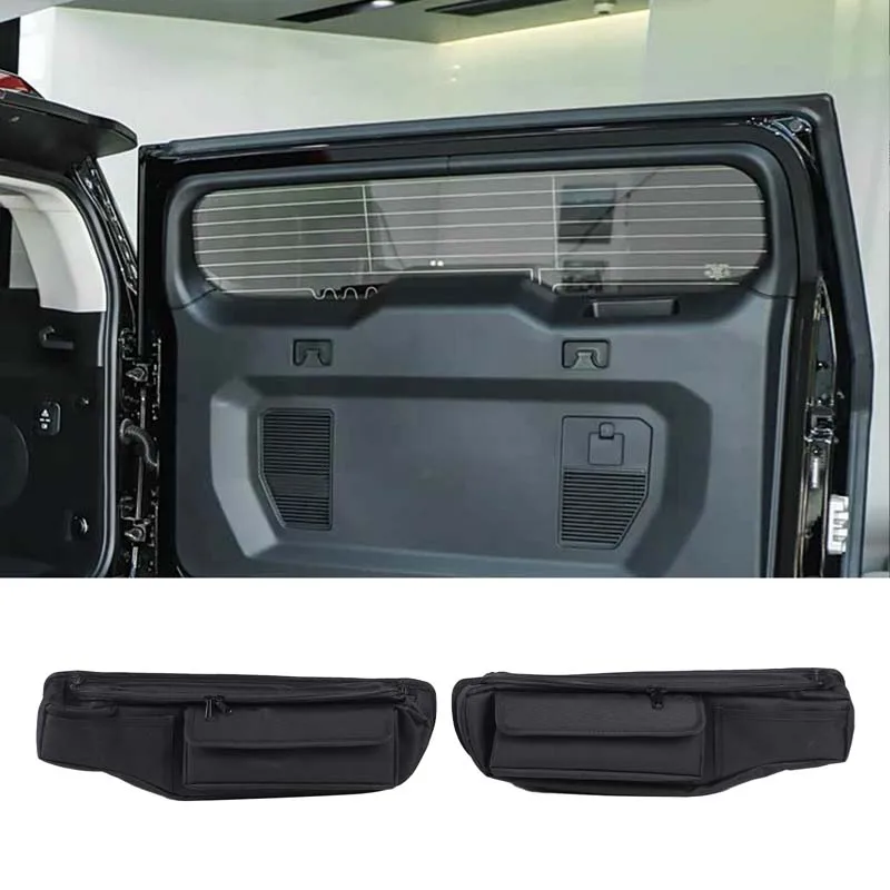 

2 Pcs Oxford Cloth Car Tailgate Multifunctional Storage Window Bag Interior Accessories Suitable for Great Wall Tank 400