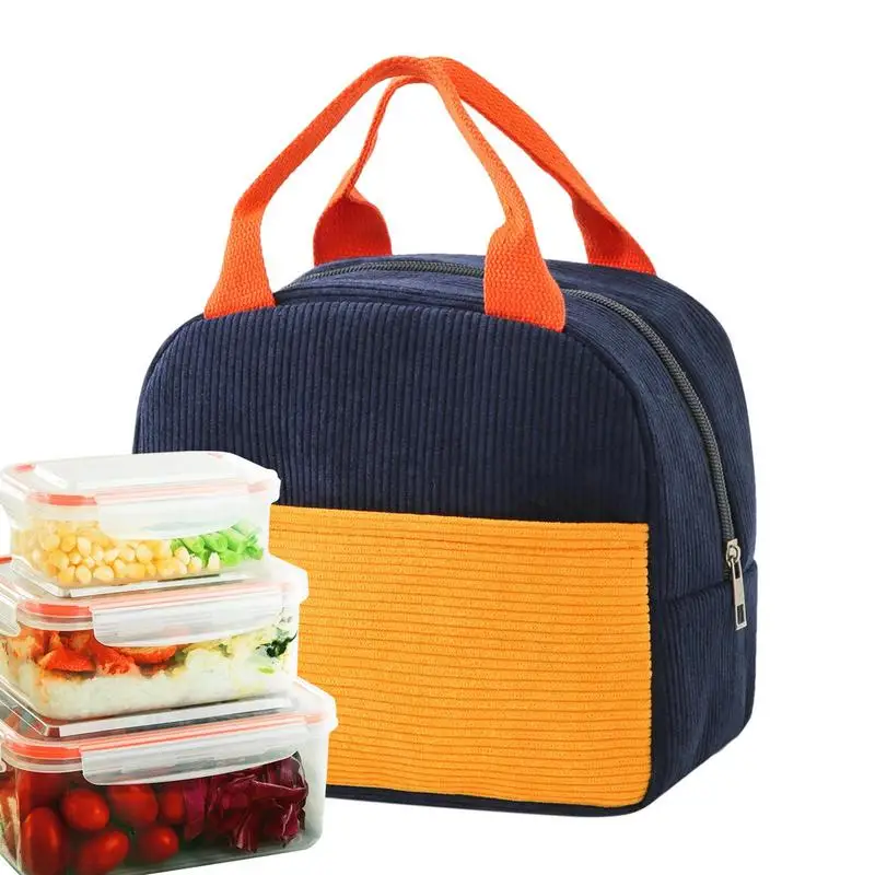 Insulated Lunch Bag Thermal Cooler Sack Food Bag Reusable Snack Bag Lunch Bag Food Bag For Adults Kids Work School Travel Picnic