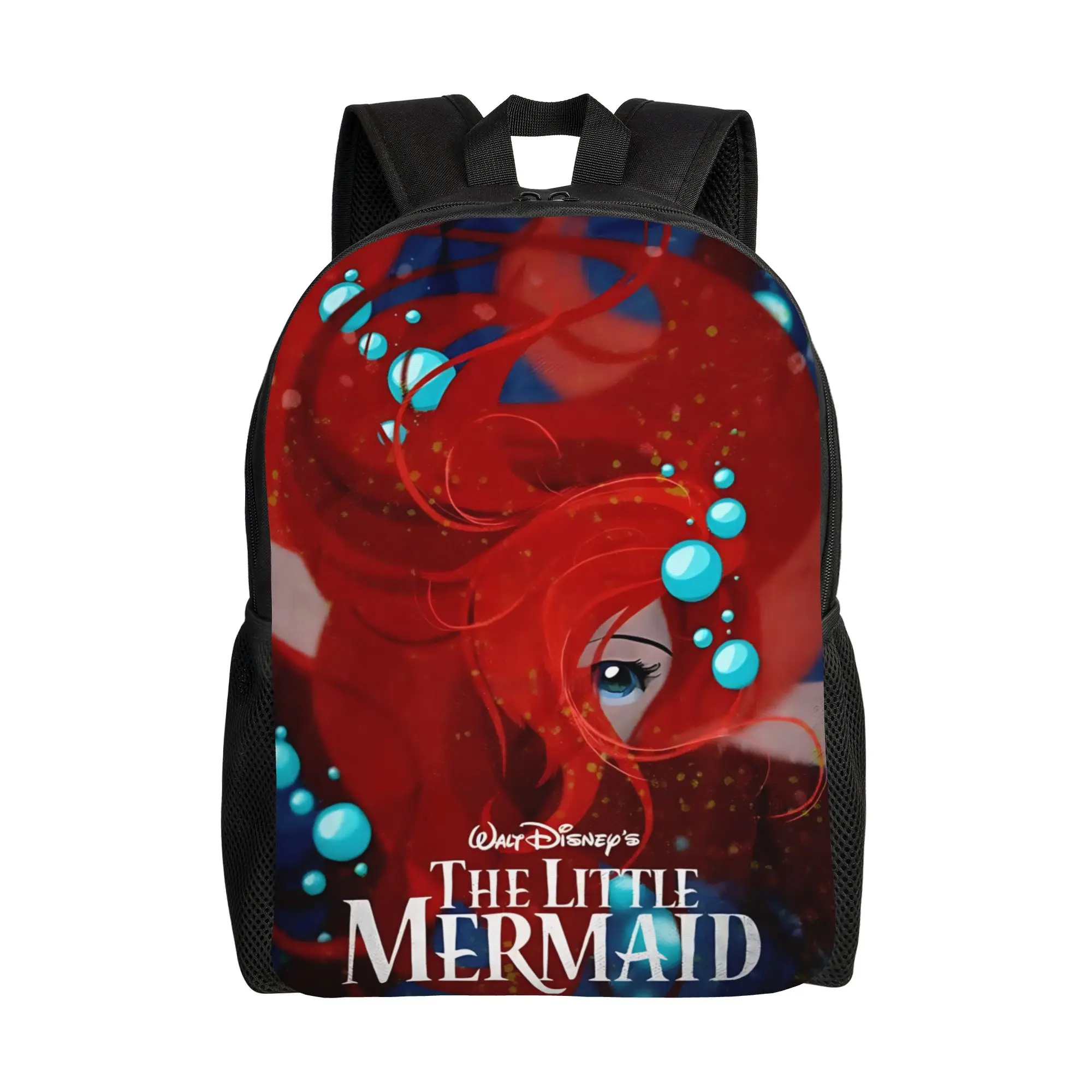 

1PC first day of school Backpack Disney animation Daypack The Little Mermaid princess Kawaii Hiking Sturdy Shoulder Rucksack