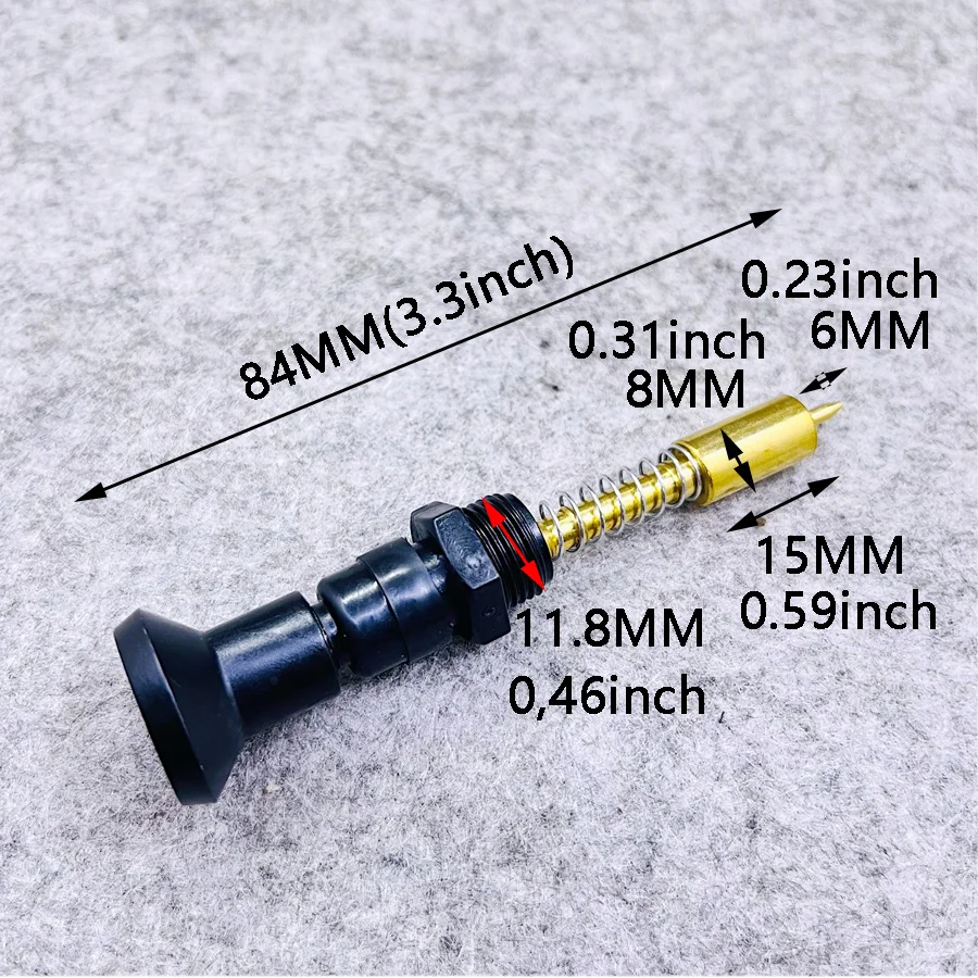 Yecnecty For Motorcycle Mikuni Carburetor Throttle Valve Assembly GS125 EN125 Scooter Handle Manual Valve Control Switch