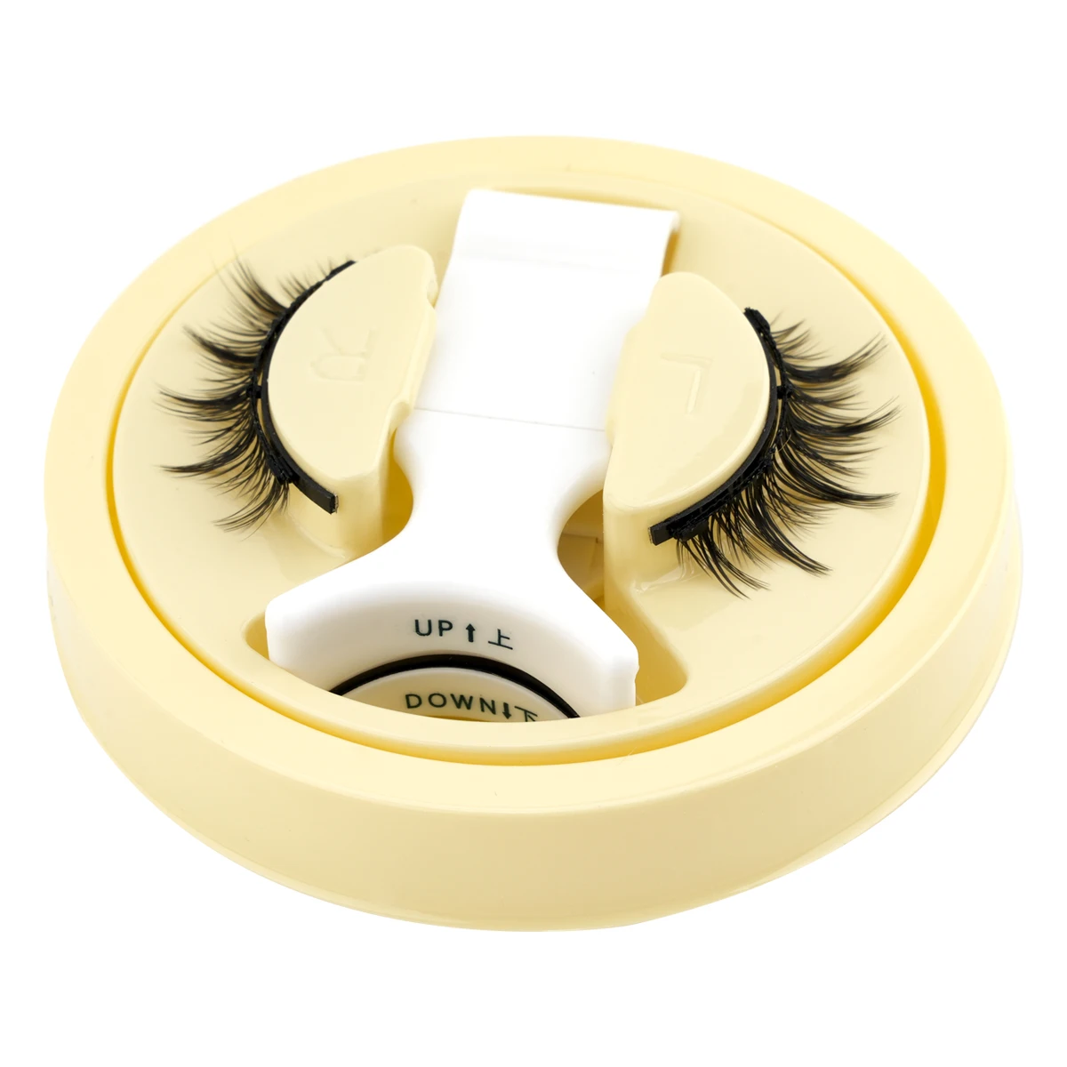 New 1 Pair Cat Eye Magnetic Eyelashes Set Natural Light Eyelash Extension Tools Reusable False Eye Lashes With Tweezers Makeup