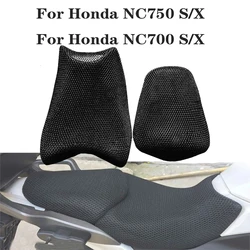 3D Mesh Seat Cover For Honda NC 750X 700X NC 750 X NC750X NC700X NC700XD NC700S Motorcycle Anti-Slip Fabric Cushion Seat Cover