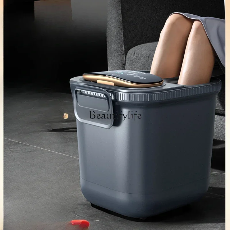 

ls 04 Foot Bath Barrel Automatic Electric Massage Heating Household Constant Temperature Feet-Washing Basin High Depth Foot Bath