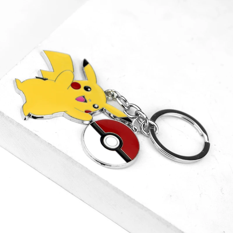 Bandai Pokemon Portachiavi Figure Anime Pikachu Cartoon Portachiavi Giocattolo Accessori Cosplay Regalo per bambini per adulti