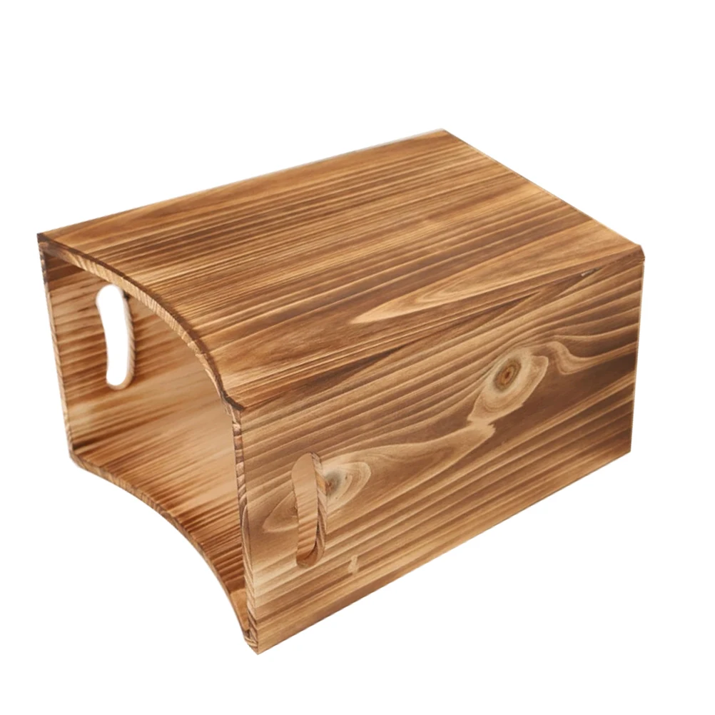 

Wooden Trash Can Garbage Bin Wastebasket Bathroom Bedroom Office Nordic Compact Laundry Bins RusticTrashCan Garbage