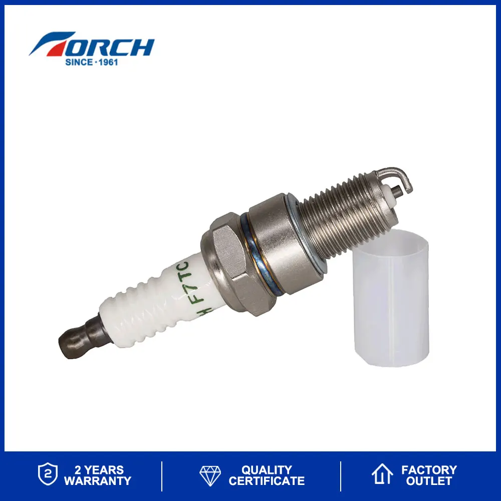 2-8PCS Torch Spark Plug F7TC Replace Candles for BP7ES 412XLS BRISK L14YC DENSO W22EP-U TOYOTA 99098-22695 MAZDA 0745-18-110