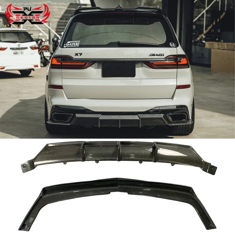 

Rear Diffuser Rear Bumper Carbon Fiber Car Body Kit For BMW X7 G07 Bodykit