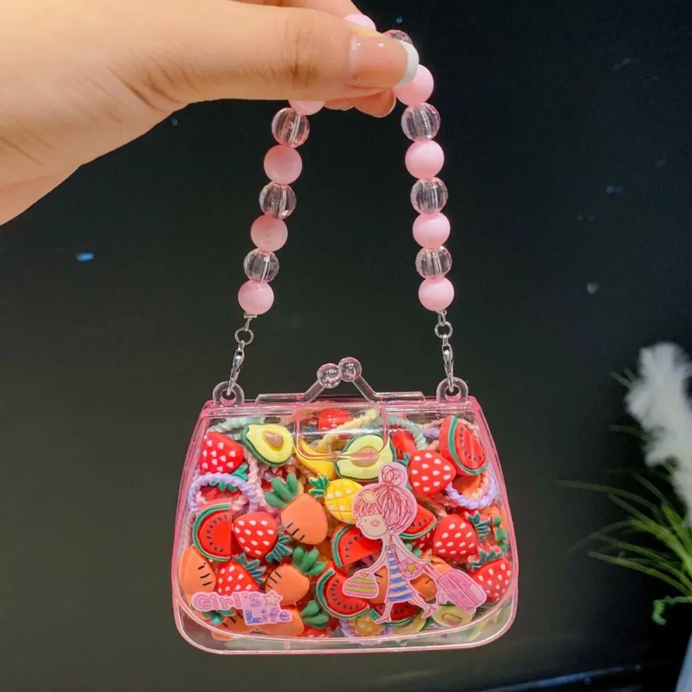 

Высококачественные милые мультяшные веревки для волос, высокоэластичные головные уборы, резинки для волос с бантом, милые резинки с ручной коробкой для детей