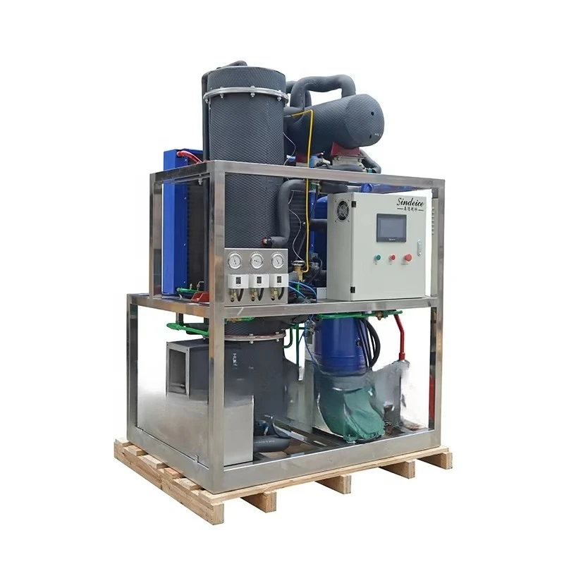 1T/24hrs Ice Tube Maker Ice Производство 1000 кг Tube Ice Machine