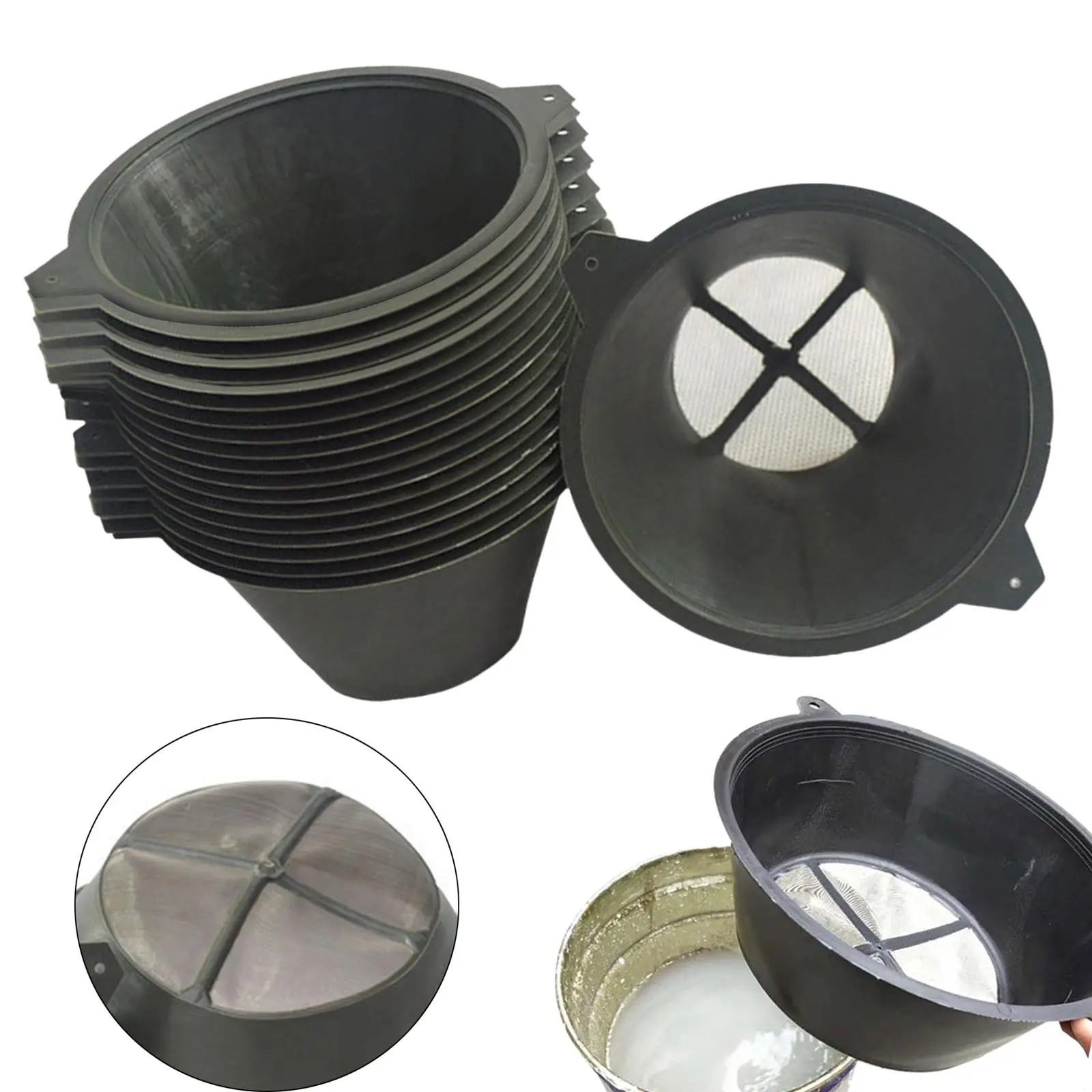 Picture 7: 20 Pieces Paint Filter Strainer Universal for Motorcycles Household Home
