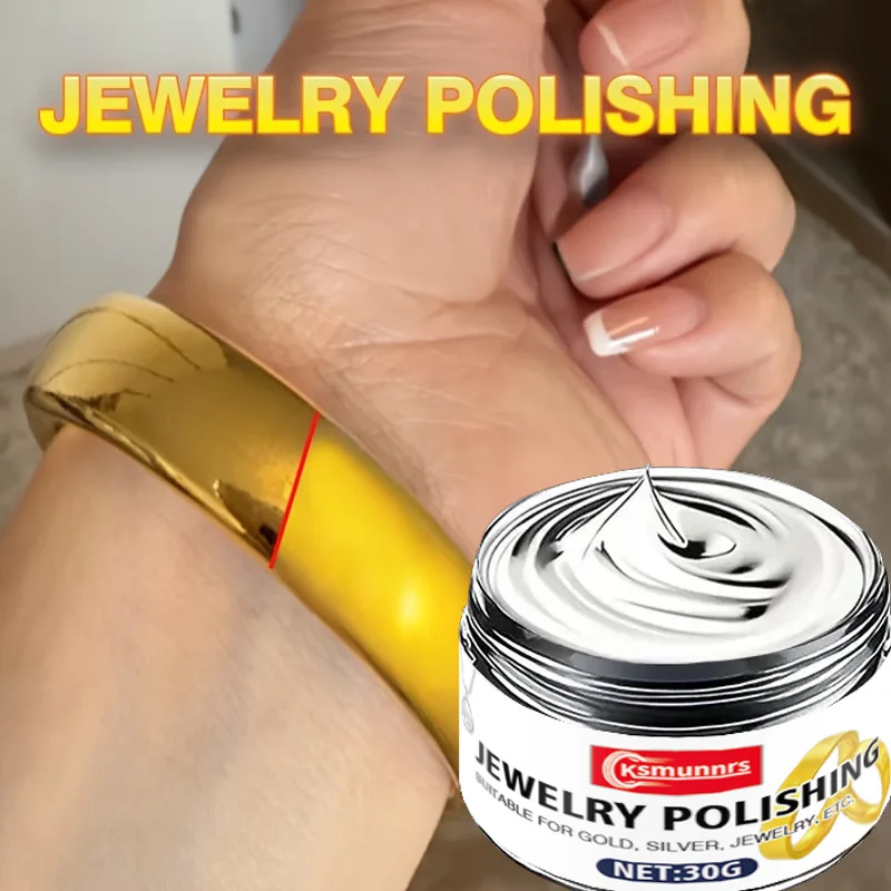 Jewelry Refurbishment Polishing Compound - Scratch Fixing & Tarnish Removal Luster & Brightness Restorer Protective Treatment
