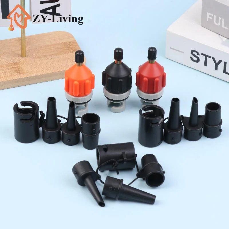 Air Valve Adaptor For SUP Board Inflatable Pump Adapter Paddle Boat Kayak Air Valve Pump Tire Air Connector Combo Kit