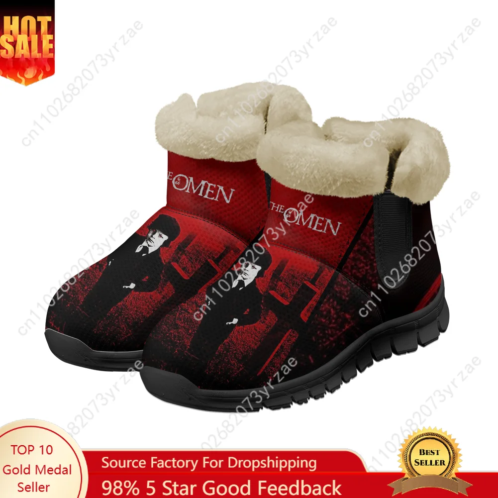 

The Omen Snow Boot Men Women Teentager Warm Boot High Quality Personalized Fashion Casual Lightweight Sneakers Custom Made Shoes